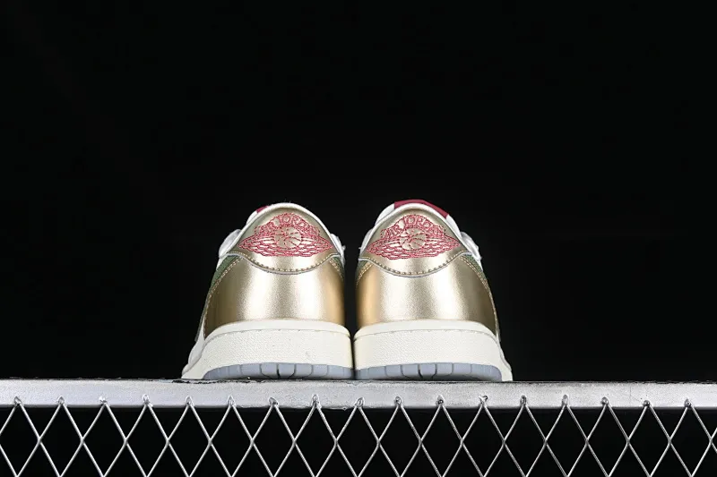 All categories Air Jordan Jordan series basketball shoes Air Jordan 1 Low Air Jordan 1 Low OG GS "Chinese New Year" AJ1 Joe 1 Year of the Dragon zodiac color low-top cultural casual sneakers FQ6593-100